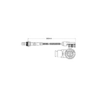 PAT EXHAUST GAS OXYGEN SENSOR EGO-351