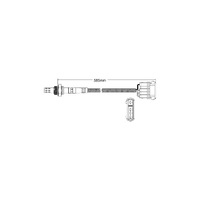 PAT EXHAUST GAS OXYGEN SENSOR EGO-405