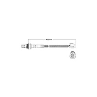 PAT EXHAUST GAS OXYGEN SENSOR EGO-408