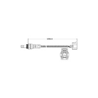 PAT EXHAUST GAS OXYGEN SENSOR EGO-450