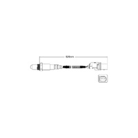 PAT EXHAUST GAS OXYGEN SENSOR BOSCH LSU 4.9 EGO-512