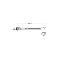 PAT EXHAUST GAS OXYGEN SENSOR EGO-554