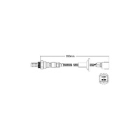 PAT EXHAUST GAS OXYGEN SENSOR EGO-593