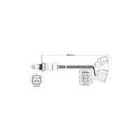 PAT EXHAUST GAS OXYGEN SENSOR EGO-606