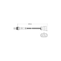 PAT EXHAUST GAS OXYGEN SENSOR EGO-700