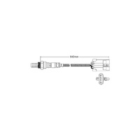 PAT EXHAUST GAS OXYGEN SENSOR EGO-725
