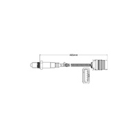 PAT EXHAUST GAS OXYGEN SENSOR EGO-744