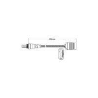 PAT EXHAUST GAS OXYGEN SENSOR EGO-745