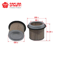 SAKURA AIR FILTER FA-1016