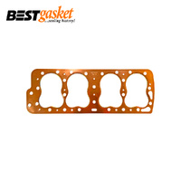 RH Head Gasket FOR Ford Mercury 8BA 8RT 239 Flathead V8 3 3/16" 48-53 Copper