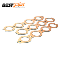 Manifold Gasket Set FOR Buick 60 70 80 90 Big Series Straight 8 320 36-52 Copper