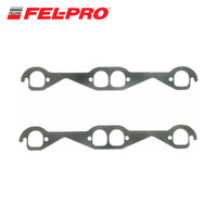 EX MANIFOLD GASKET SET FOR CHEV SB (D SHAPE) BRODIX TRACK 1