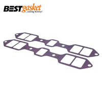AMC 250 287 327 V8 Inlet Manifold Gasket Set 1957-1966