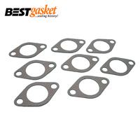Ford 221 239 SV Flathead V8 65 85 90 100 HP Exhaust Manifold Gasket Set 1932-53