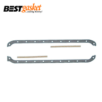 Oil Pan Sump Gasket Set FOR Chevrolet 216 235 261 6 Cylinder 1940-1955
