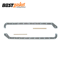 Chevrolet Straight 6 Master 207 Oil Pan Sump Gasket Set 1933-1936
