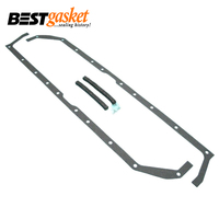 Ford 226 H Series 254 M Series Oil Pan Sump Gasket Set 1947-1953