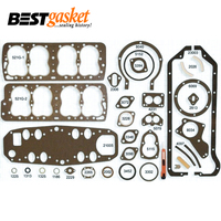 Full Gasket Set FOR Ford Mercury 8BA 8RT 239 Flathead V8 3 3/16" 48-53 Graphite