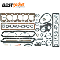 Chevrolet Car Truck GMC Truck 6 Cylinder Full Gasket Set 235 1953-1963 Graphite