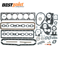 GMC OHV 6 cylinder Full Engine Gasket Set 228 236 248 270 1939-1962 Graphite