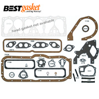 Full Gasket Set FOR Willys Jeep 6 Cylinder 161 F Head 1952-1956 W/O Head Gasket