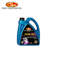 Gulf Western XMP Motor Oil Sae 20W50 4 Litres 30422