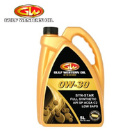 Gulf Western Syn-Star Full Synthetic 0W-30 SN/CF Engine Oil 5L 60523