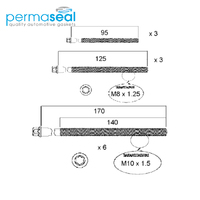 Head Bolt Set FOR BMW N46 N45 N42 DOHC 16V HBS173
