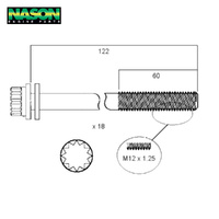 Head Bolt Set FOR Toyota Dyna Coaster Landcruiser Daihatsu Delta B 11B 3B 14B