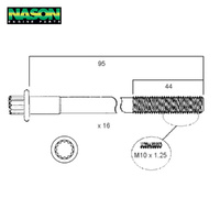 Head Bolt Set FOR MITSUBISHI 6A12 DOHC V-DOHC HBS040