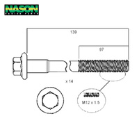 Ford Falcon EA EB ED EF EL AU Fairlane LTD Head Bolt Set 3.2 3.9 4.0 1988-2003