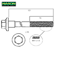 Head Bolt Set FOR FORD KA HBS070