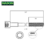 Head Bolt Set FOR TOYOTA 1ZZ-FE DOHC 16V HBS089