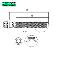 Head Bolt Set FOR BMW M50 52 HBS124