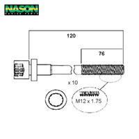 Head Bolt Set FOR MERCEDES M102 SERIES SOHC 8V HBS131