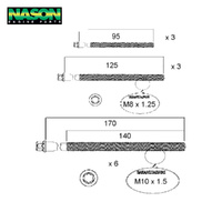 Head Bolt Set FOR BMW N46 N45 N42 DOHC 16V HBS173