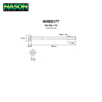 Holden Viva JF 2005-2009 Head Bolt Set F18D3 1.8L