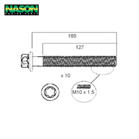 Head Bolt Set FOR MERCEDEDES M271 SERIES DOHC HBS197