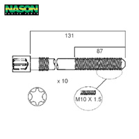 Head Bolt Set FOR AUDI ALT SOHC 20V HBS208