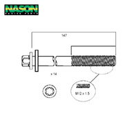 Head Bolt Set FOR BMW M57D29 M57ND30 DOHC 24V HBS234