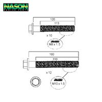 Head Bolt Set FOR FORD MAZDA P5AT 3.2 5CYL HBS250