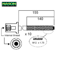 Head Bolt Set FOR Volkswagen Dodge Jeep Chrysler HBS188