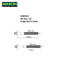 Head Bolt Set FOR RENAULT E7F E6F NHBS562