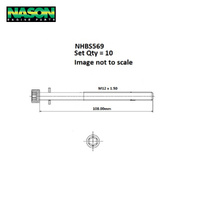 Head Bolt Set FOR RENAULT F7R NHBS569