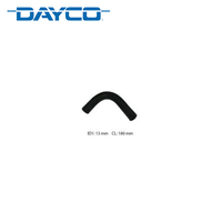 Dayco Heater Hose Rear Heater Pipe to Heater CH3224