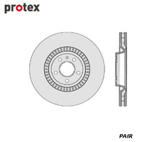 ULTRA DISC ROTOR FRONT FOR AUDI A6 PR 1LL DR1032 (PAIR)