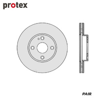 ULTRA DISC ROTOR FRONT FOR MAZDA 2 DJ DR1038 (PAIR)
