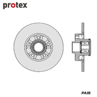 ULTRA DISC ROTOR REAR FOR RENAULT TRAFIC X82 DR1079 (PAIR)
