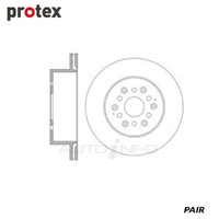 ULTRA DISC ROTOR FOR TOYOTA HIACE GDH300 DR13078 (PAIR)