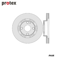 ULTRA DISC ROTOR FRONT FOR FORD LASER DR576 (PAIR)